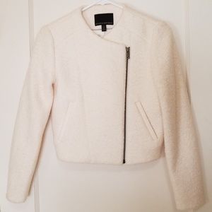NEW Banana Republic Wool Boucle Crop Jacket - 00P